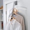 Organize It All Neu Home Over the Door Fold Down Hanger NH-0328W-B6 - alternate 2